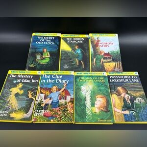 Nancy Drew Flashlight Series Books (7) Hardcovers